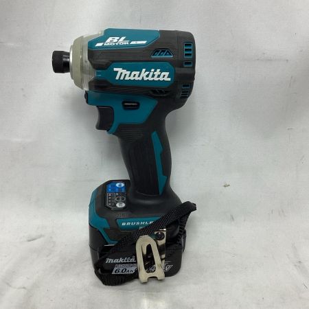 MAKITA マキタ インパクトドライバ 充電器・充電池2個・ケース付 コードレス式 14.4v 美品  TD161DRGX ブルー