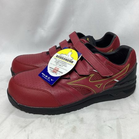 MIZUNO ミズノ 安全靴 未使用品 本体のみ 28.0㎝ LSII 22 L レッド×ゴールド