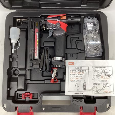 MAX マックス 高圧38ｍｍ 釘打機 スーパーネイラ フロアネイラ 高圧4MAステープルタッカ 19～38mm エアダスタ付き HA-38F4(D)