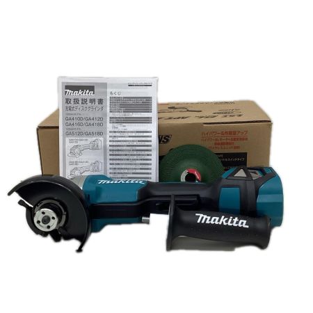MAKITA マキタ 中古A GA418DZ 18V 100mm充電式ディスクグラインダ 本体のみ