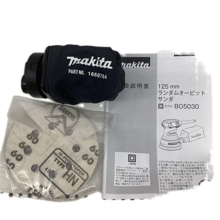 MAKITA マキタ 100V 125mmランダムオービットサンダ BO5030 