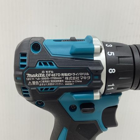 マキタ(Makita) 18V 充電式ドライバドリル DF487DRGX