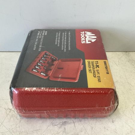 MAC TOOLS マック MAC TOOLS マックツールズ SMXTSH11B 11Pc. 5Pt. 星形タンパープルーフソケットセット 未使用