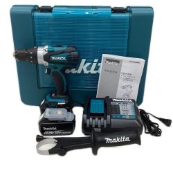 マキタ(Makita) MAKITA マキタ HP458DRGX 18V 充電式震動ドライバドリル ブルー HP458DRGX ブラック Sランク