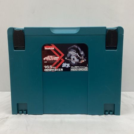 MAKITA マキタ HS001GRDXB 黒 40V 165mm充電式マルノコ バッテリー2個、充電器付き