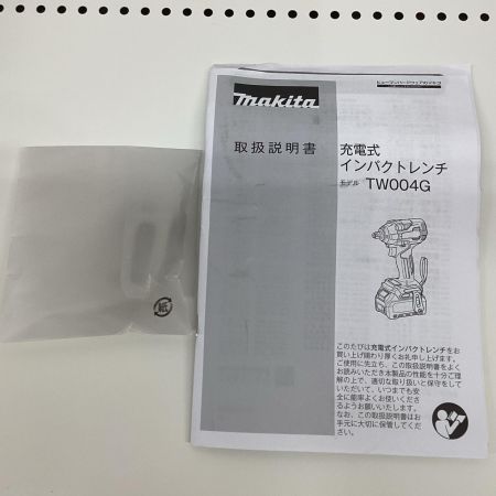 MAKITA マキタ 40Vmax 充電式インパクトレンチ TW004GZ 本体のみ