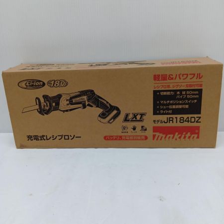 マキタ(Makita)  JR184DZ 18V 充電式レシプロソー 本体のみ ブルー 未使用