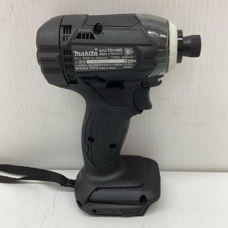 MAKITA マキタ TD149DZB 充電式インパクトドライバ 18V 黒 本体のみ 未使用