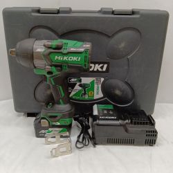 HiKOKI (ハイコーキ) 36V コードレスインパクトレンチ WR36DA バッテリー×1、充電器、ケース付き   Bランク