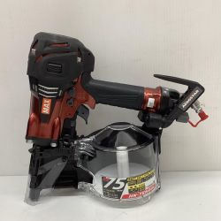 MAX マックス 未使用 MAX/HN-75N4(D)-R 高圧コイルネイラ  マイスターレッド (HN91014) Sランク