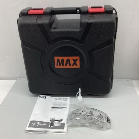 MAX マックス 未使用 MAX/HN-75N4(D)-R 高圧コイルネイラ  マイスターレッド (HN91014)