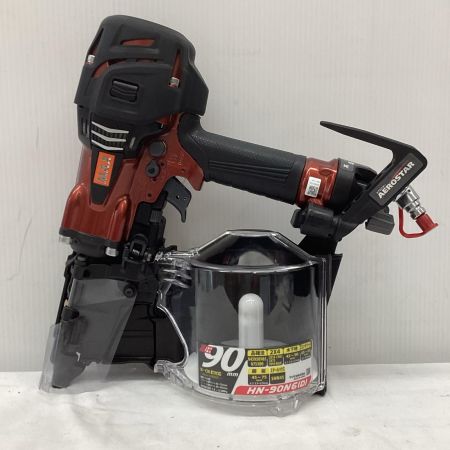 MAX マックス 釘打機スーパーネイラ HN-90N6(D)-R  高圧コイルネイラ マイスターレッド 