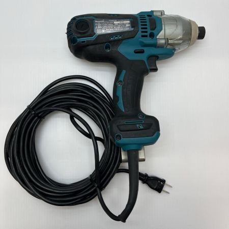 MAKITA マキタ インパクトドライバ 本体のみ コード式 100v TD0220 ブルー
