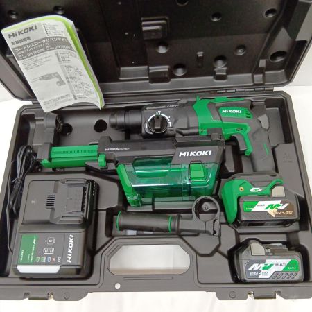 HiKOKI ハイコーキ コードレスロータリーハンマドリル DH36DPF 2XP グリーン