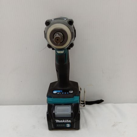 MAKITA マキタ インパクトレンチ 程度B 充電器・充電池2個・ケース付  TW004GRDX ブルー