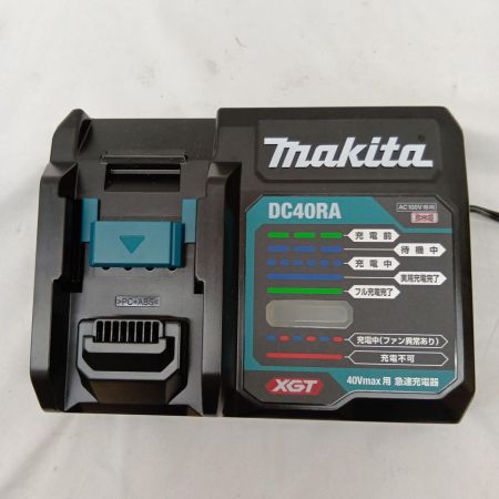 MAKITA マキタ インパクトレンチ 程度B 充電器・充電池2個・ケース付  TW004GRDX ブルー