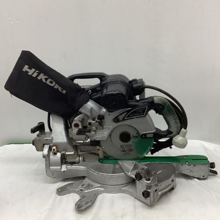 HITACHI 日立 卓上スライド丸のこ 100V ハンドル破損有 C7RSH グリーン