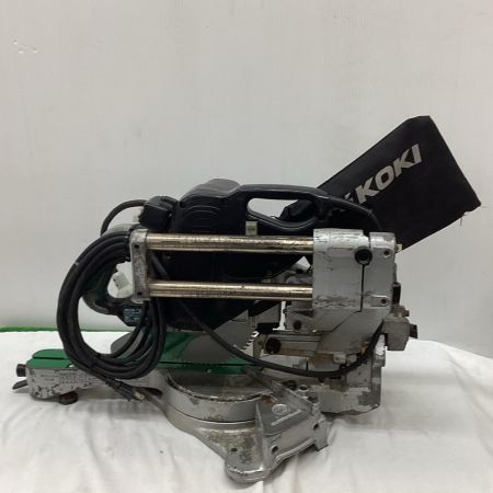 HITACHI 日立 卓上スライド丸のこ 100V ハンドル破損有 C7RSH グリーン