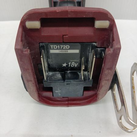 MAKITA マキタ TD172D レッド