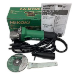 HiKOKI ハイコーキ 100mm 電気ディスクグラインダ G10SH7 グリーン Sランク