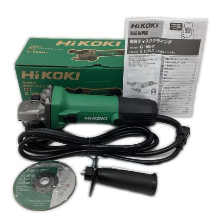 HiKOKI ハイコーキ 100mm 電気ディスクグラインダ G10SH7 グリーン