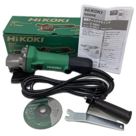 HiKOKI ハイコーキ 100mm 電気ディスクグラインダ G10SH7 グリーン
