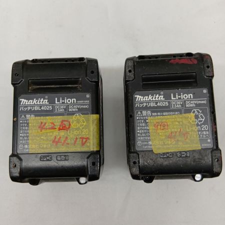 MAKITA マキタ 充電式インパクトドライバ 度C 充電器・充電池2個・ケース付 キズ・ヨゴレ有 TD002G ブラック
