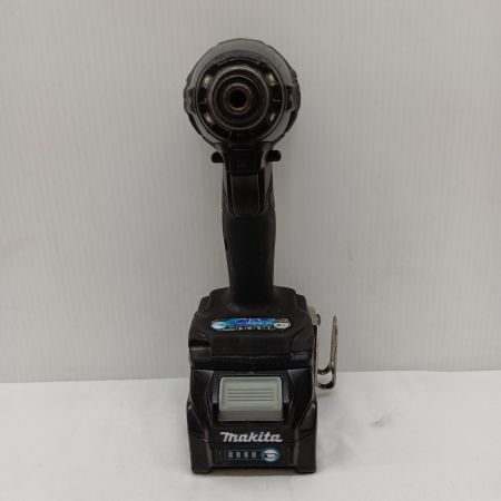 MAKITA マキタ 充電式インパクトドライバ 度C 充電器・充電池2個・ケース付 キズ・ヨゴレ有 TD002G ブラック