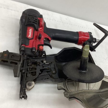 MAKITA マキタ エア釘打ち 程度C 高圧 キズ・ヨゴレ有 AN633H レッド