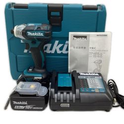 MAKITA マキタ 18V 充電式ソフトインパクトドライバ バッテリー×2、充電器、ケース付き TS141DRGX Sランク