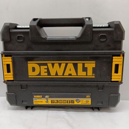 DEWALT インパクトレンチ 程度C 充電器・充電池1個・ケース付 コードレス式 18v 4.0Ah DCF921M1 イエロー