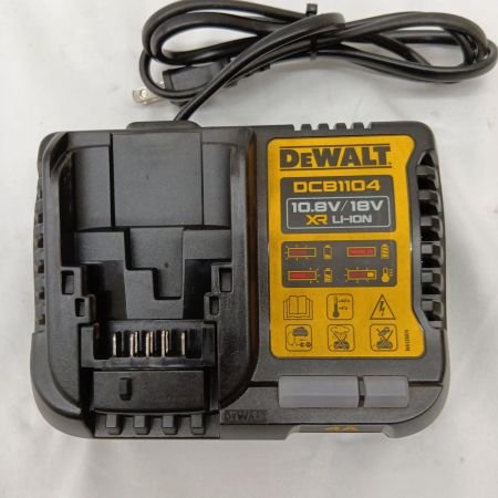 DEWALT インパクトレンチ 程度C 充電器・充電池1個・ケース付 コードレス式 18v 4.0Ah DCF921M1 イエロー