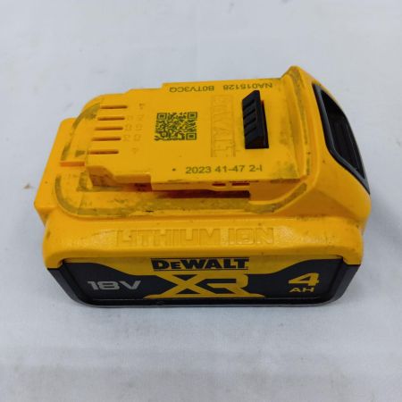 DEWALT インパクトレンチ 程度C 充電器・充電池1個・ケース付 コードレス式 18v 4.0Ah DCF921M1 イエロー
