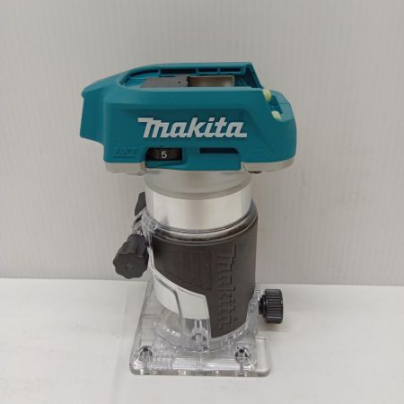 MAKITA マキタ  RT50DZ 充電式トリマー 未使用品(S) 本体のみ コードレス式 18v RT50DZ ブルー