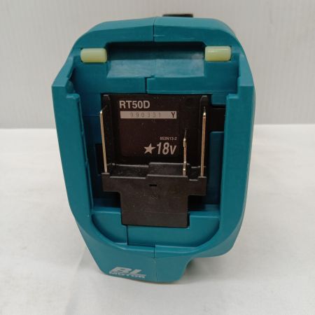 MAKITA マキタ  RT50DZ 充電式トリマー 未使用品(S) 本体のみ コードレス式 18v RT50DZ ブルー