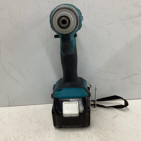 MAKITA マキタ インパクトドライバ 程度A 充電器・充電池1個・ケース付 コードレス式 18v 6.0Ah  TD173DRGX ブルー