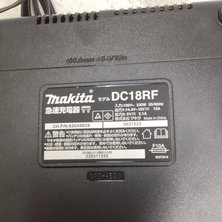 MAKITA マキタ インパクトドライバ 程度A 充電器・充電池1個・ケース付 コードレス式 18v 6.0Ah  TD173DRGX ブルー