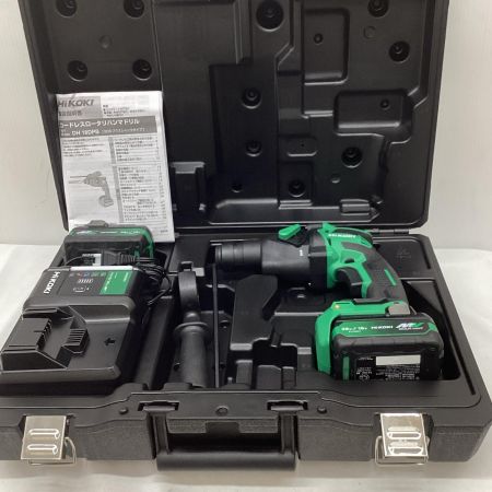 HiKOKI ハイコーキ  ハンマドリル 程度A 充電器・充電池2個・ケース付 コードレス式 18v DH18DPB