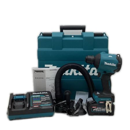 MAKITA マキタ  エアダスタ 程度B 充電器・充電池1個・ケース付 コードレス式 40v 4.0Ah AS001G ブルー