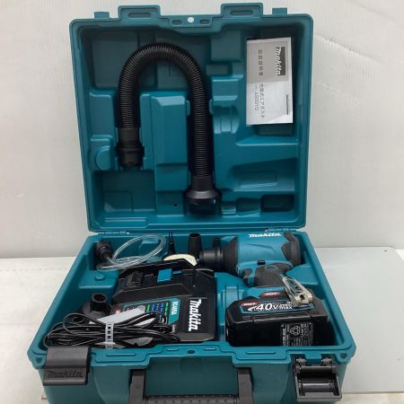 MAKITA マキタ  エアダスタ 程度B 充電器・充電池1個・ケース付 コードレス式 40v 4.0Ah AS001G ブルー