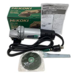HiKOKI ハイコーキ 100mm 電気ディスクグラインダ PDA-100J グレー Sランク