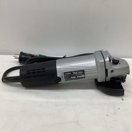 HiKOKI ハイコーキ 100mm 電気ディスクグラインダ PDA-100J グレー