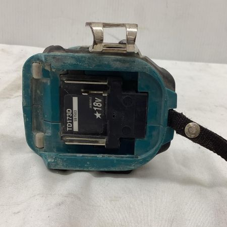 MAKITA マキタ 18V 充電式インパクトドライバ 本体のみ TD173D ブルー