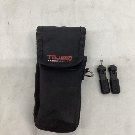 TAJIMA タジマ レーザー墨出し器 程度C ケース、受光機付き キズ・ヨゴレ有 ZERON-KJY レッド
