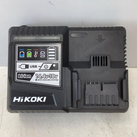 HiKOKI ハイコーキ  程度A 充電器・充電池2個・ケース付 コードレス式 14.4v インパクトドライバ WH14DDL2 グリーン