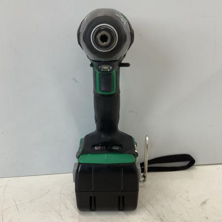HiKOKI ハイコーキ  程度A 充電器・充電池2個・ケース付 コードレス式 14.4v インパクトドライバ WH14DDL2 グリーン