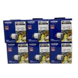 Brother ブラザーコウギョウ 未使用品(S) 6個セット DK-2205 Sランク