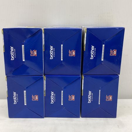 Brother ブラザーコウギョウ 未使用品(S) 6個セット DK-2205