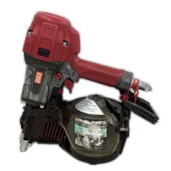 MAX マックス エア釘打ち  HN-90N3 レッド 程度C 本体のみ 高圧 Cランク
