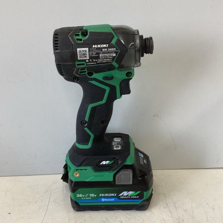 HiKOKI ハイコーキ インパクトドライバ やや傷や汚れあり WH36DC グリーン